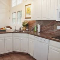 <p>The kitchen has been updated with modern appliances.</p>