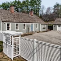 Neatly-Appointed New Canaan Cape Brings Home Feel Of Nantucket