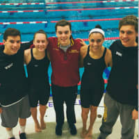 <p>From left: Hugo Sykes of Weston, Emma Holmquist of Wilton, Jake Kealy of Wilton, KyLee Perry of Norwalk and Robby Giller of Wilton.</p>