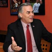 <p>Ramapo Supervisor Christopher St. Lawrence was back at his desk Friday, one day after he was arrested by the FBI on charges of securities fraud, wire fraud and conspiracy.</p>