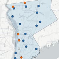 <p>A three-year study by the Tri-State Transportation Campaign found there were 25 accidents in which pedestrians were killed in Westchester County. This map shows where they occurred.</p>