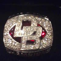 <p>The 2015 state championship ring</p>
