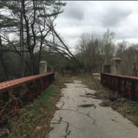 <p>The &quot;Ghost Bridge&quot; that was discovered at &quot;Tidy Up Trumbull&quot; day.</p>