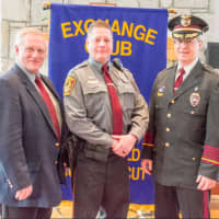 <p>The Exchange Club of Ridgefield hosted an event to honor Ridgefield Police Department&#x27;s Officer of the Year for 2015 -- Officer Mark Caswell.</p>