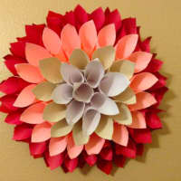<p>Children ages seven to 17 are invited to create paper Dahlia flowers</p>