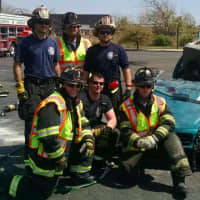 <p>The team of Capt. Keith Rosazza, Lt. Phil Cursillo and firefighters Dane Policastro, Steve Scanapico, Ryan Andersen and Chris Vella.</p>