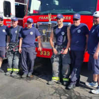 <p>The team of Capt. Jeremy Donch, Lt. Max Chazen, and firefighters Mike Piccoli, Sebby Rollo, Mike Jost and Joe Fitzmaurice won the competition.</p>