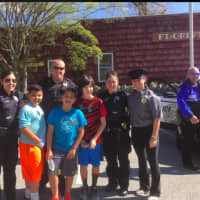<p>Children had a great time with the Greenwich Police and Greenwich Explorers at the Cos Cob School Bicycle Safety Rodeo.</p>
