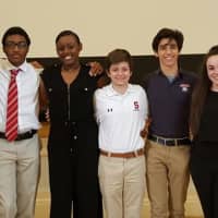 Stepinac Pays Tribute To Good Counsel Academy In 'Sister Act' Performace