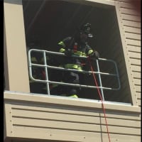 <p>Members of the Greenwich Professional Firefighters have been doing 2.5 inch hose training all week.</p>