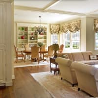 <p>The rooms flow easily in the house, which has 9 bedrooms and 11 bathrooms.</p>