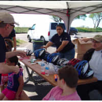 <p>There was riding stations, a proper helmet fitting, bicycle inspections, a raffle and a family bicycle ride at the Bicycle Safety Rodeo.</p>