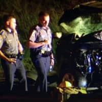<p>Two people were killed in an overnight crash on Route 8 in Shelton.</p>