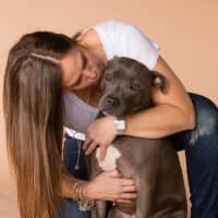 <p>Lisa Adamek of Good Karma Dog Rescue.</p>