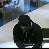 <p>This is the suspect in a robbery Friday morning at the Webster Bank located at 1177 Post Road in Fairfield.</p>