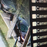 <p>This is the suspect&#x27;s car in a robbery Friday morning at the Webster Bank located at 1177 Post Road in Fairfield.</p>