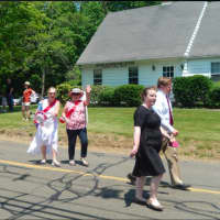 <p>The weather is nice and sunny for Redding&#x27;s Memorial Day parade on Sunday.</p>