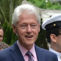 <p>Former President Bill Clinton, pictured at the town of New Castle&#x27;s 2016 Memorial Day parade.</p>