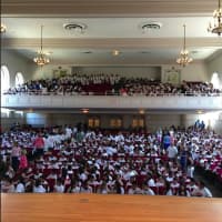 <p>Nearly 1,000 Norwalk Public School fifth grade students graduated recently from the D.A.R.E. (Drug Abuse Resistance Education) program at Norwalk City Hall.</p>