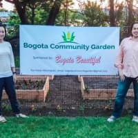 <p>A total of 16 planting beds were installed in two rows of eight at the new Bogota Community Garden.</p>