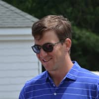 <p>Eli Manning made his 10th-annual visit to Guiding Eyes for the Blind&#x27;s golfing fundraising at the Mount Kisco Country Club on Monday.</p>