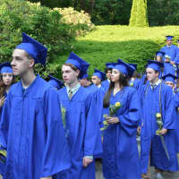 <p>North Salem High School&#x27;s 2016 graduates march to their commencement.</p>
