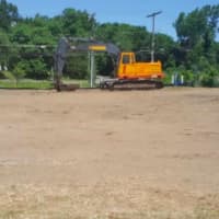 <p>Construction for Danbury&#x27;s first unleashed dog park, at 76 Miry Brook Road in Danbury</p>