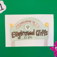 <p>The winning entry of the Englewood Cliffs sign contest, created by Englewood’s Upper School class 7C.</p>