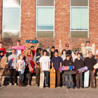 <p>The skaters of Solid Foundation.</p>