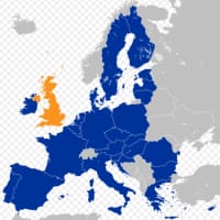 <p>Britain (in yellow) last voted on whether to remain in the EU, an economic and political partnership made up of 28 European countries, in 1975.</p>