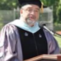 <p>Frank Alvarez, superintendent of schools at Rye City School District, speaking to 223 graduates of the Class of 2016 at Rye High School&#x27;s recent commencement ceremony.</p>