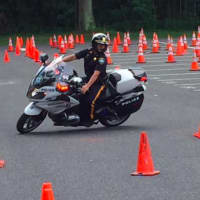 <p>The Paramus Police Department&#x27;s motorcycle unit did an obstacle course demonstration for the PVJPA.</p>
