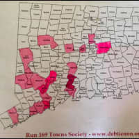 <p>List of towns in Connecticut that Laura McKail has already raced in</p>