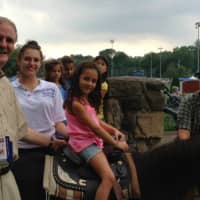 <p>Community members enjoy past Labor Day festivities in  Closter.</p>