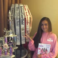 <p>Miss Cliffside Park and her many NAM awards and titles.</p>