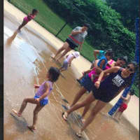 <p>Danbury kids enjoy summer at a spray park.</p>