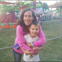 <p>Dawn and Jeremy Wiltse at New Fairfield&#x27;s Olde Tyme Carnival.</p>