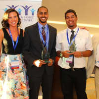 <p>Gala attendees (left to right) included Dana Colangelo, Sameer Abdulgalil, Jason Morales, and Michael Patota, CEO/President, Child &amp; Family Guidance Center.</p>