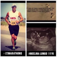 <p>Bethel resident Chris Longo is running 22 marathons to grieve for his 22-week stillborn daughter Angelina Longo.</p>