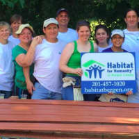 <p>First Presbyterian Church of Englewood volunteered with Habitat Bergen Saturday.</p>