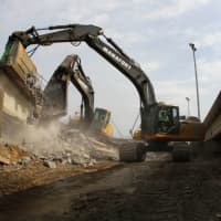 <p>The second stage of a bridge replacement project on Route 8 in Bridgeport wrapped up Wednesday.</p>