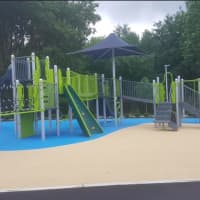 <p>The playground is ready for kids at the new Sandy Hook Elementary School</p>