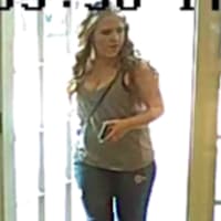 <p>This woman is suspected of taking several jewelry items from Henry C. Reid and Sons Jewelers Monday afternoon.</p>