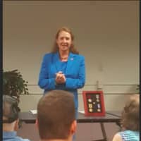 <p>U.S. Rep. Elizabeth Esty speaks to the public about what’s going on in Congress and discusses issues residents had with government agencies.</p>
