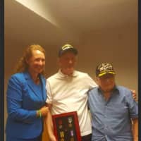 <p>About 70 friends and family members, as well as members of the community, packed the Farioly Program Room in the Danbury Library Monday as veteran Henry J. Stolz of Brookfield is presented with medals he earned during his time in the military.</p>