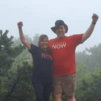 <p>Alicia O&#x27;Neill of Norwalk, left, and Paul Bassett of Stamford climbed the Inca Trail in Peru to raise money for multiple myeloma.</p>