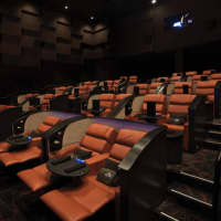<p>Reclining seating pods at the Fort Lee iPic.</p>