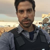 <p>Yonkers native and Clarkstown North High School graduate Adam Rodriguez on the set of the CBS-TV show &quot;Criminal Minds.&quot;</p>