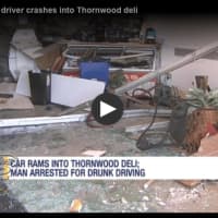 <p>An SUV smashed through the front of Chris&#x27;s Deli in Thornwood early Sunday morning.</p>