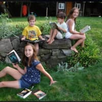 <p>The Simmons kids of Danbury: Alexandra, 11; Molly, 9; Jonathan, 6; and Benjamin, 3. Not pictured: Daniel, 16 and Andrew, 14</p>